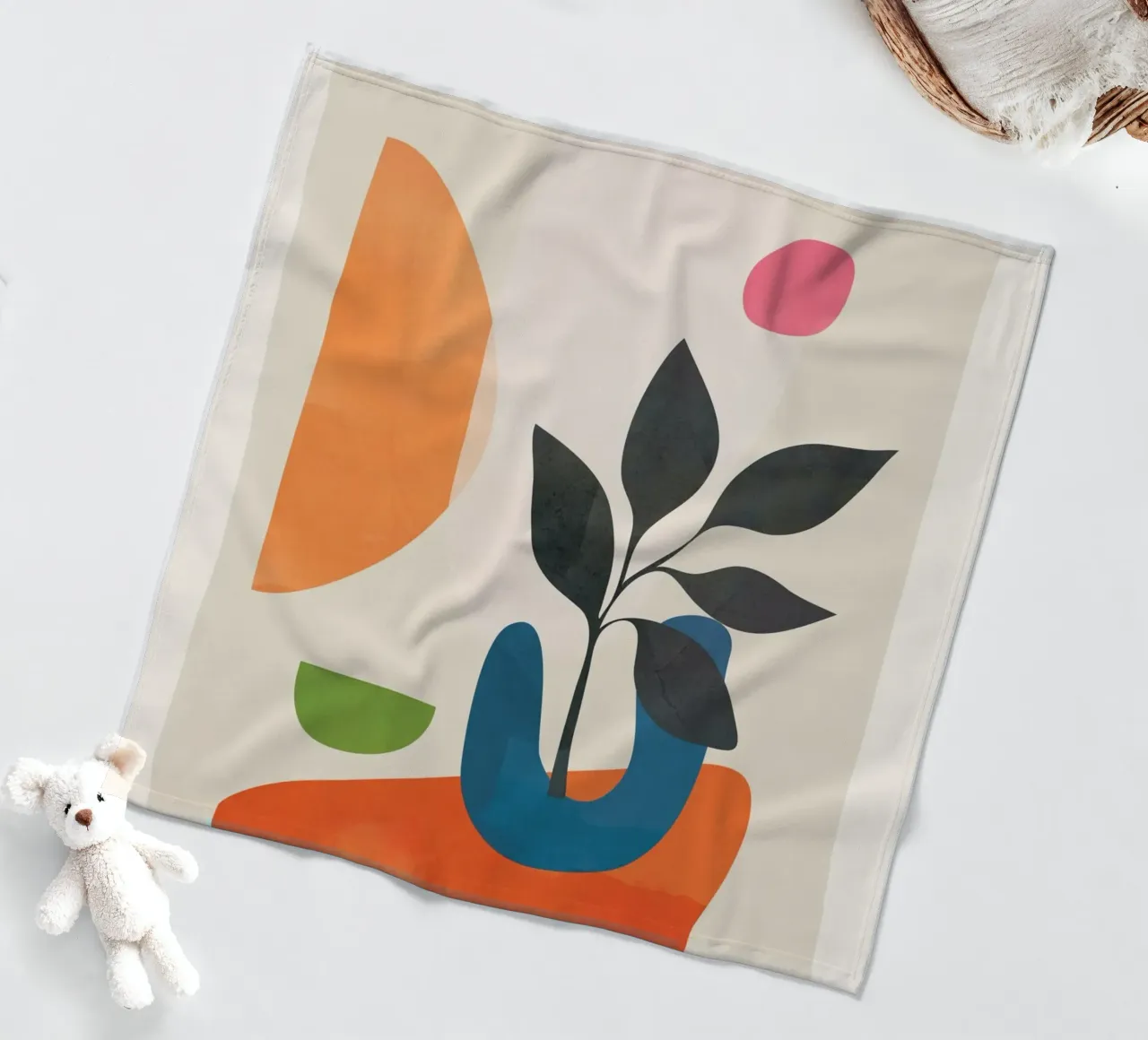 Abstract Minimal Shapes 07 coperta in pile da Nadjaa