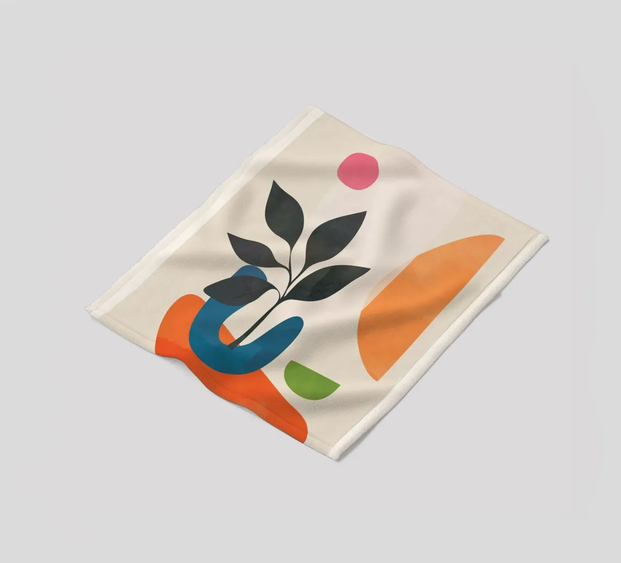 Abstract Minimal Shapes 07 coperta in pile da Nadjaa