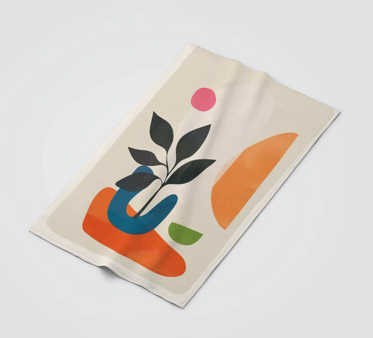 Abstract Minimal Shapes 07 coperta in pile da Nadjaa