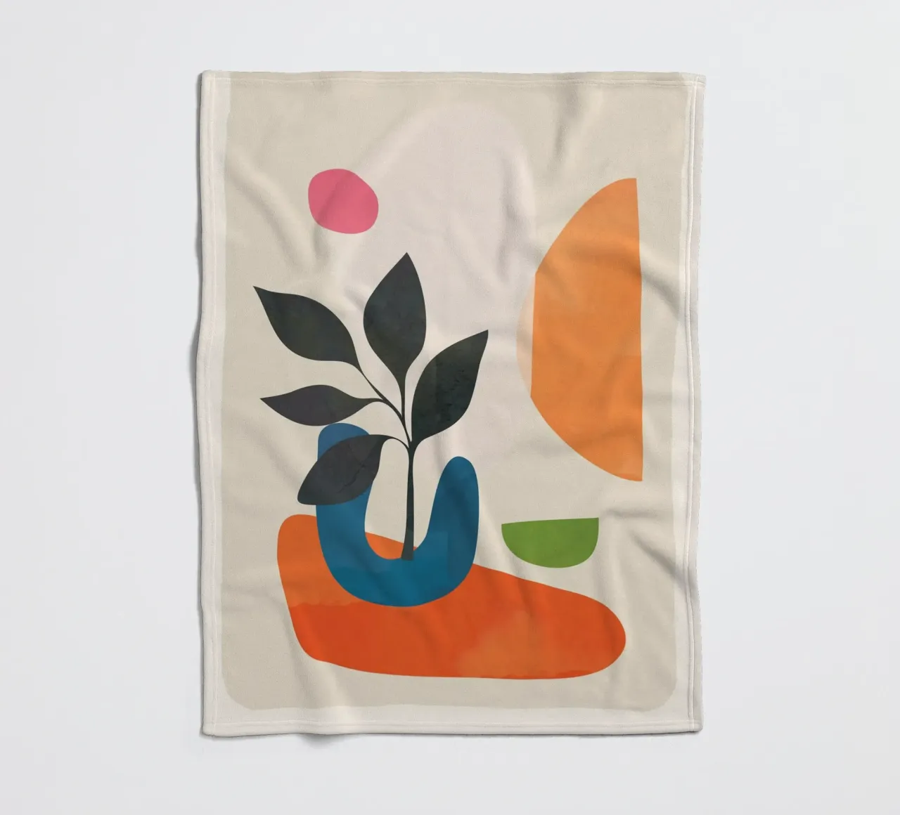 Abstract Minimal Shapes 07 coperta in pile da Nadjaa