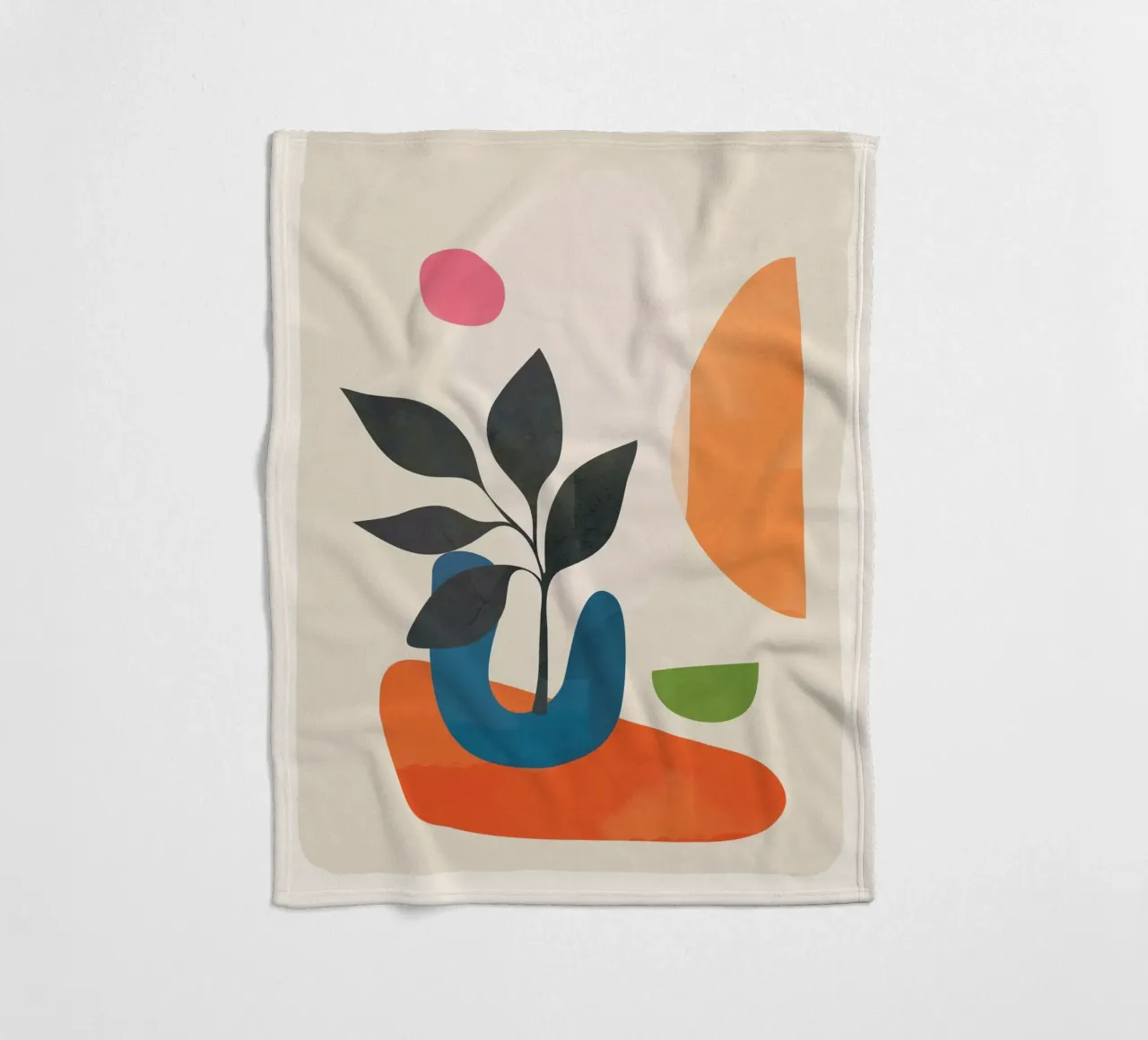 Abstract Minimal Shapes 07 coperta in pile da Nadjaa