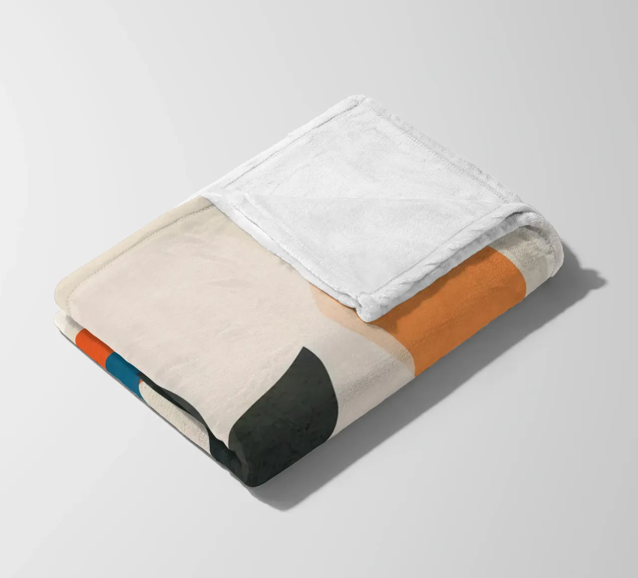 Abstract Minimal Shapes 07 coperta in pile da Nadjaa