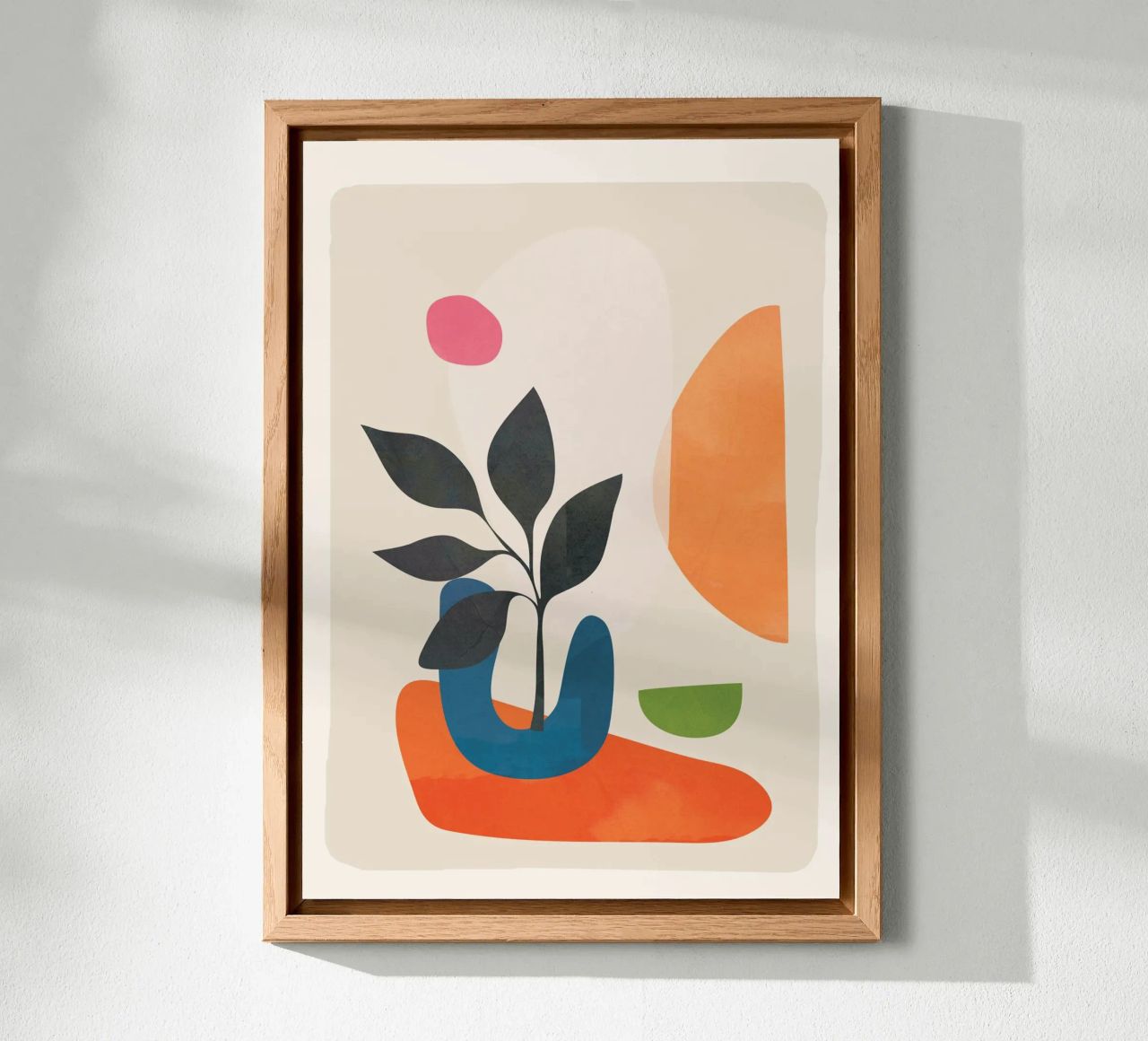 Abstract Minimal Shapes 07 alluminio dibond da Nadjaa