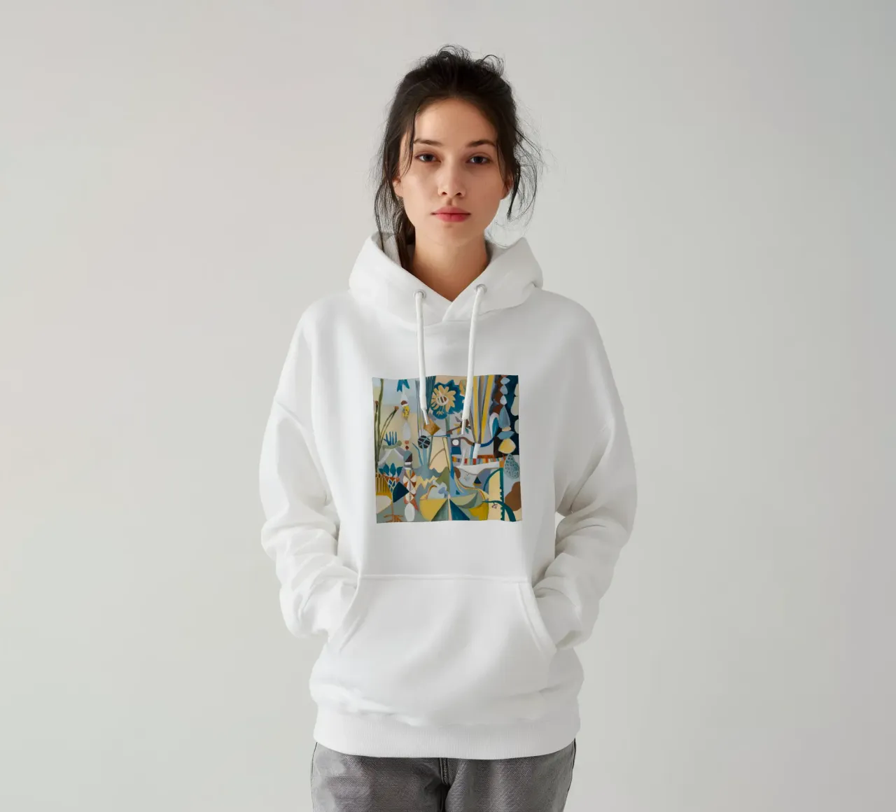 Zebra Fantasy felpa con cappuccio da Beach Palette