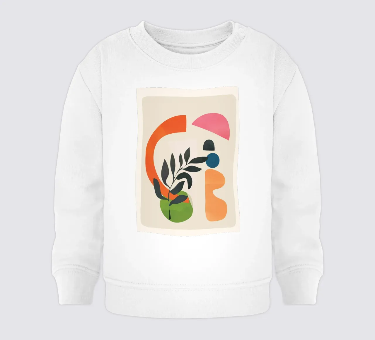 Abstract Minimal Shapes 08 Baby Sweatshirt von Nadjaa