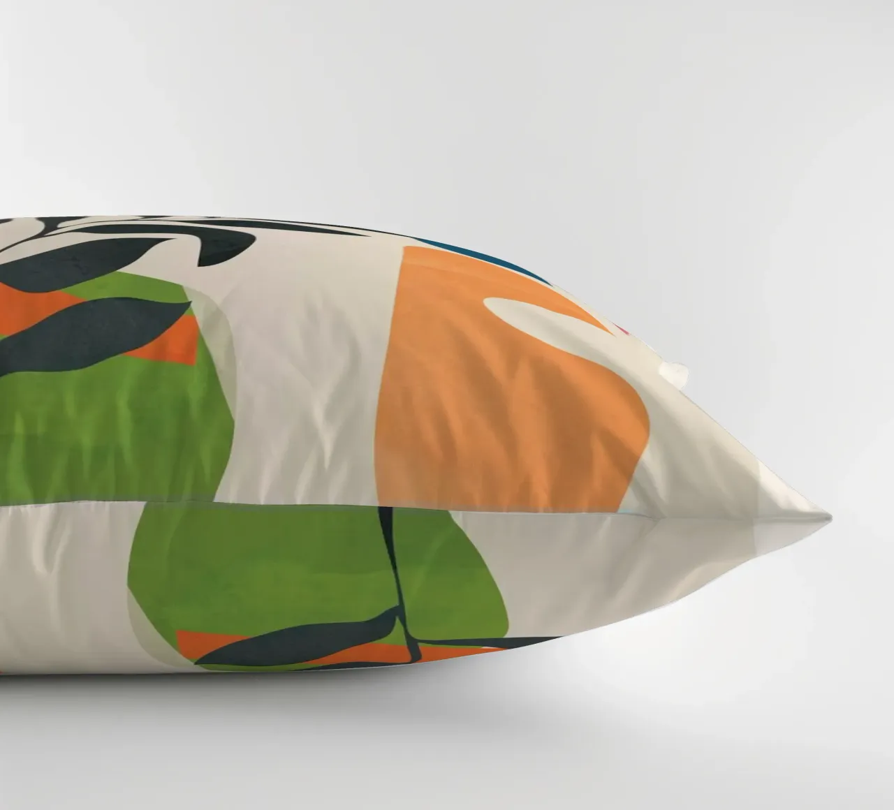 Abstract Minimal Shapes 08 decorative cushion by Nadjaa