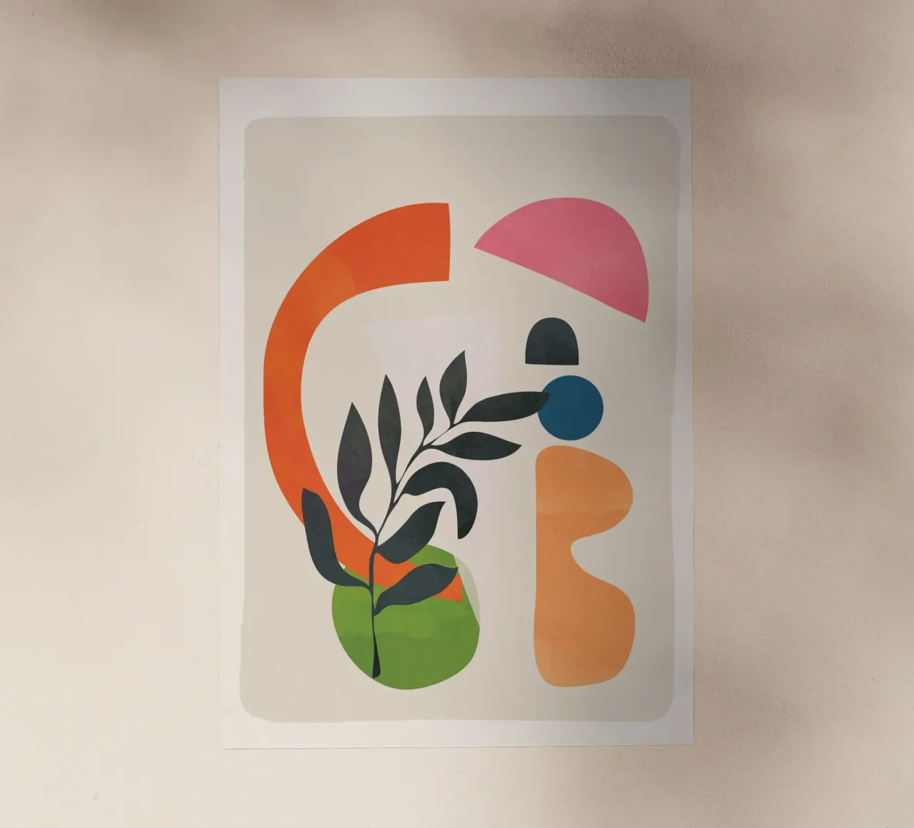 Abstract Minimal Shapes 08 pellicola backlit da Nadjaa