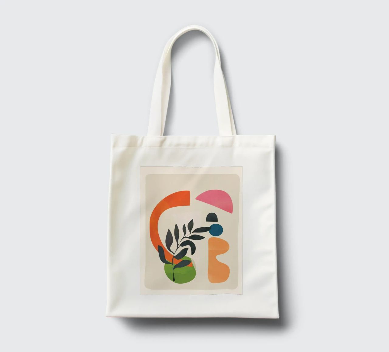 Abstract Minimal Shapes 08 borsa in juta da Nadjaa