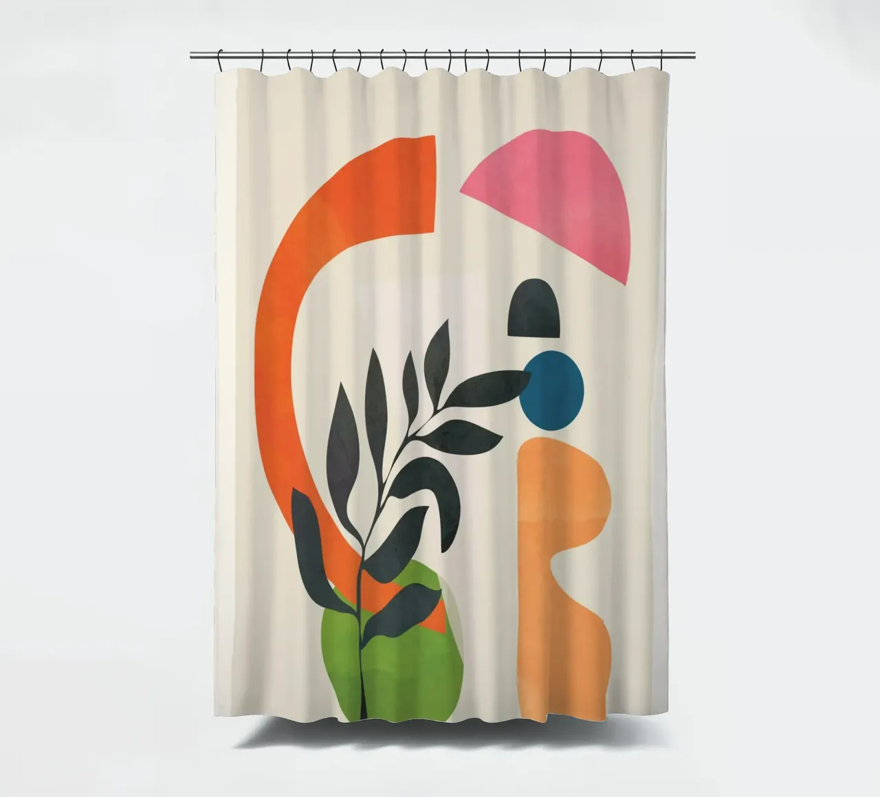 Abstract Minimal Shapes 08 tenda da doccia da Nadjaa