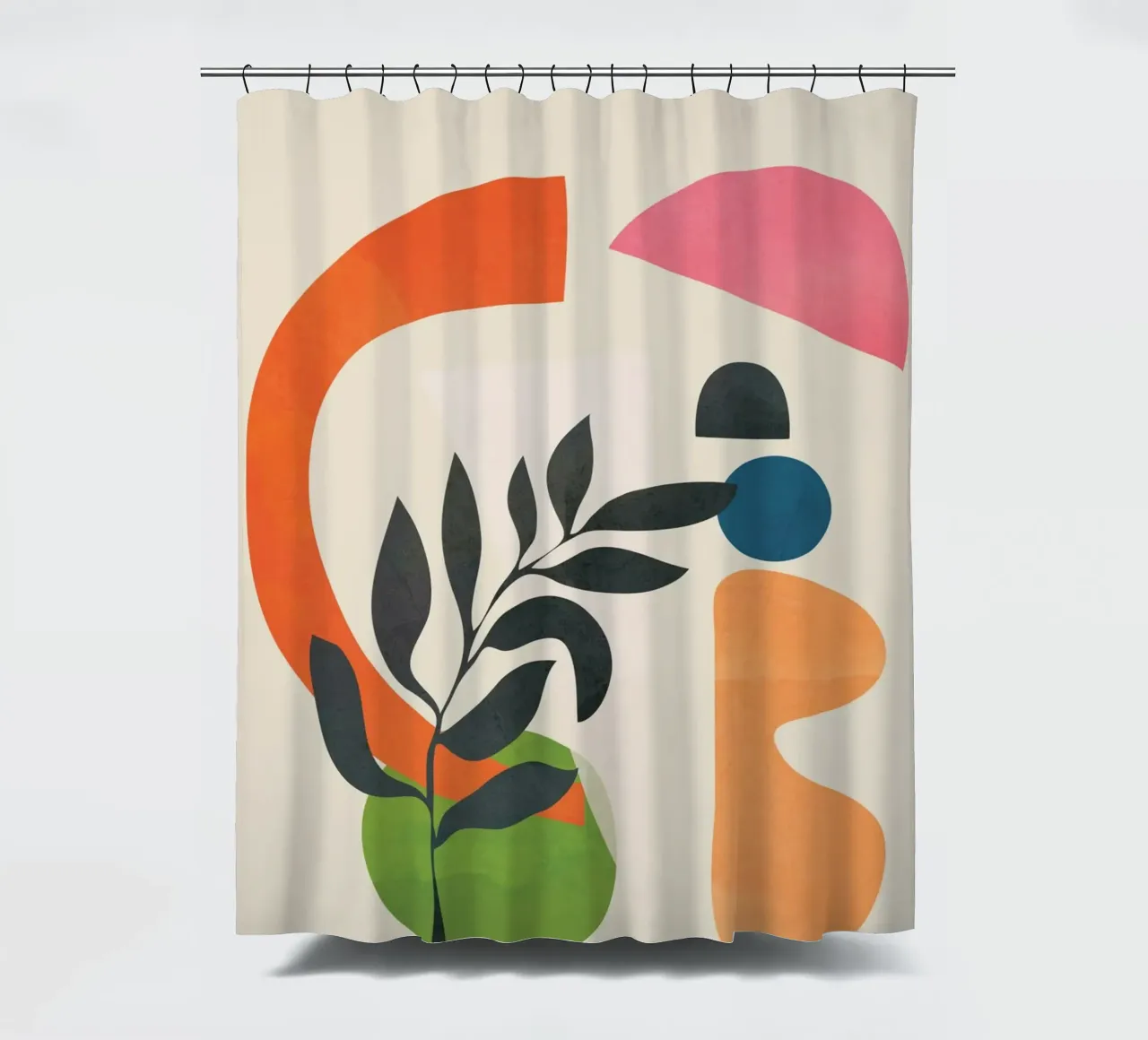 Abstract Minimal Shapes 08 tenda da doccia da Nadjaa