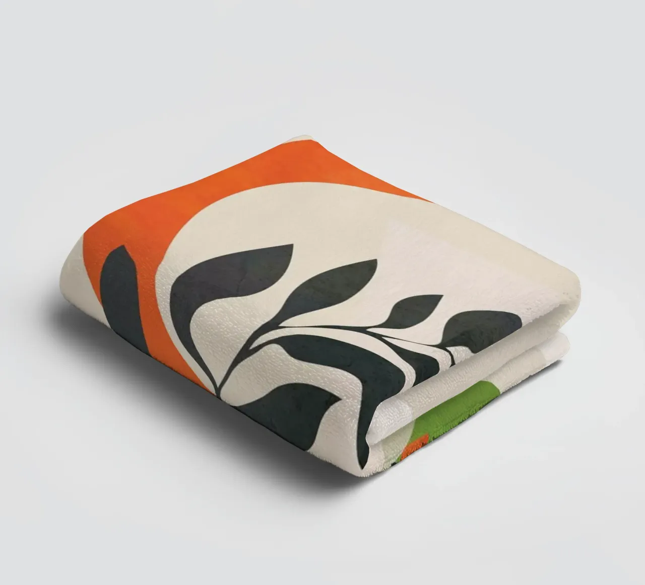 Abstract Minimal Shapes 08 towel by Nadjaa