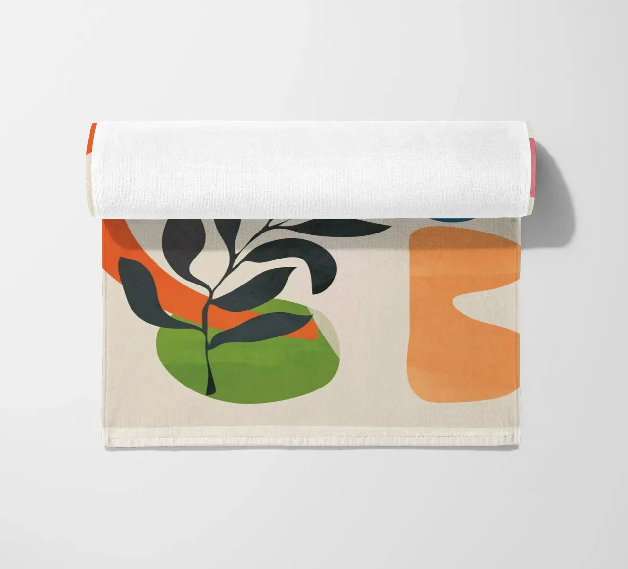 Abstract Minimal Shapes 08 serviette de plage de Nadjaa
