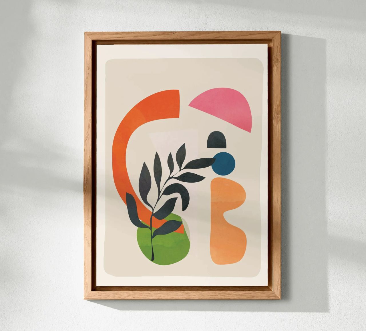 Abstract Minimal Shapes 08 alluminio dibond da Nadjaa