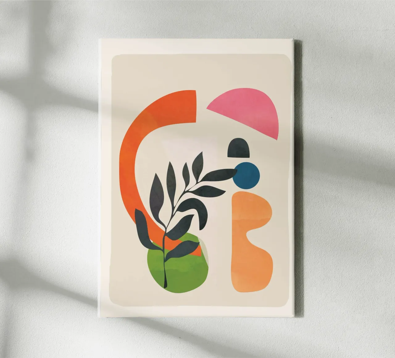 Abstract Minimal Shapes 08 tela da Nadjaa