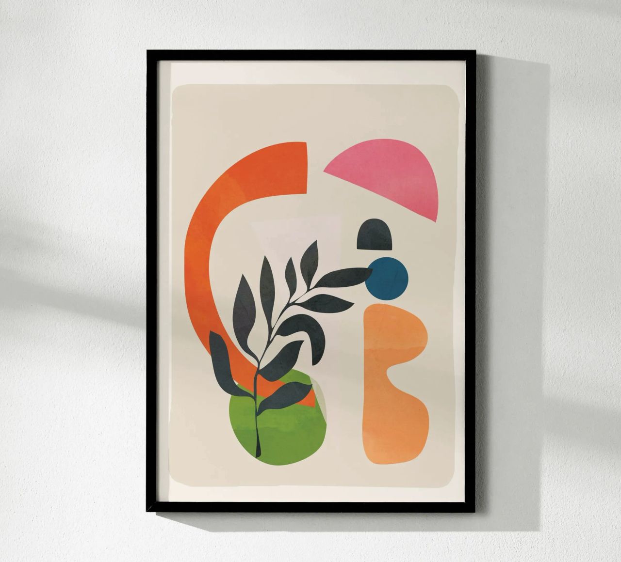 Abstract Minimal Shapes 08 poster da Nadjaa