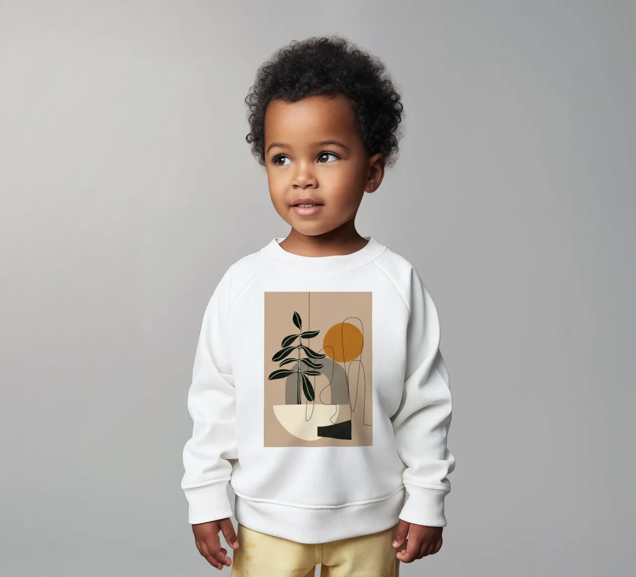 Abstract Shapes 04 sweat pour bébé de Nadjaa