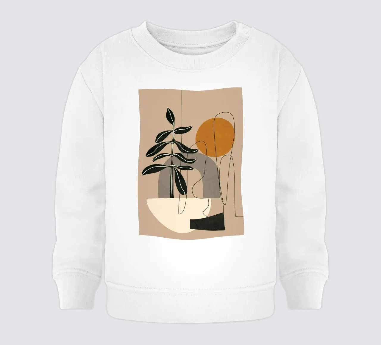 Abstract Shapes 04 sweat pour bébé de Nadjaa