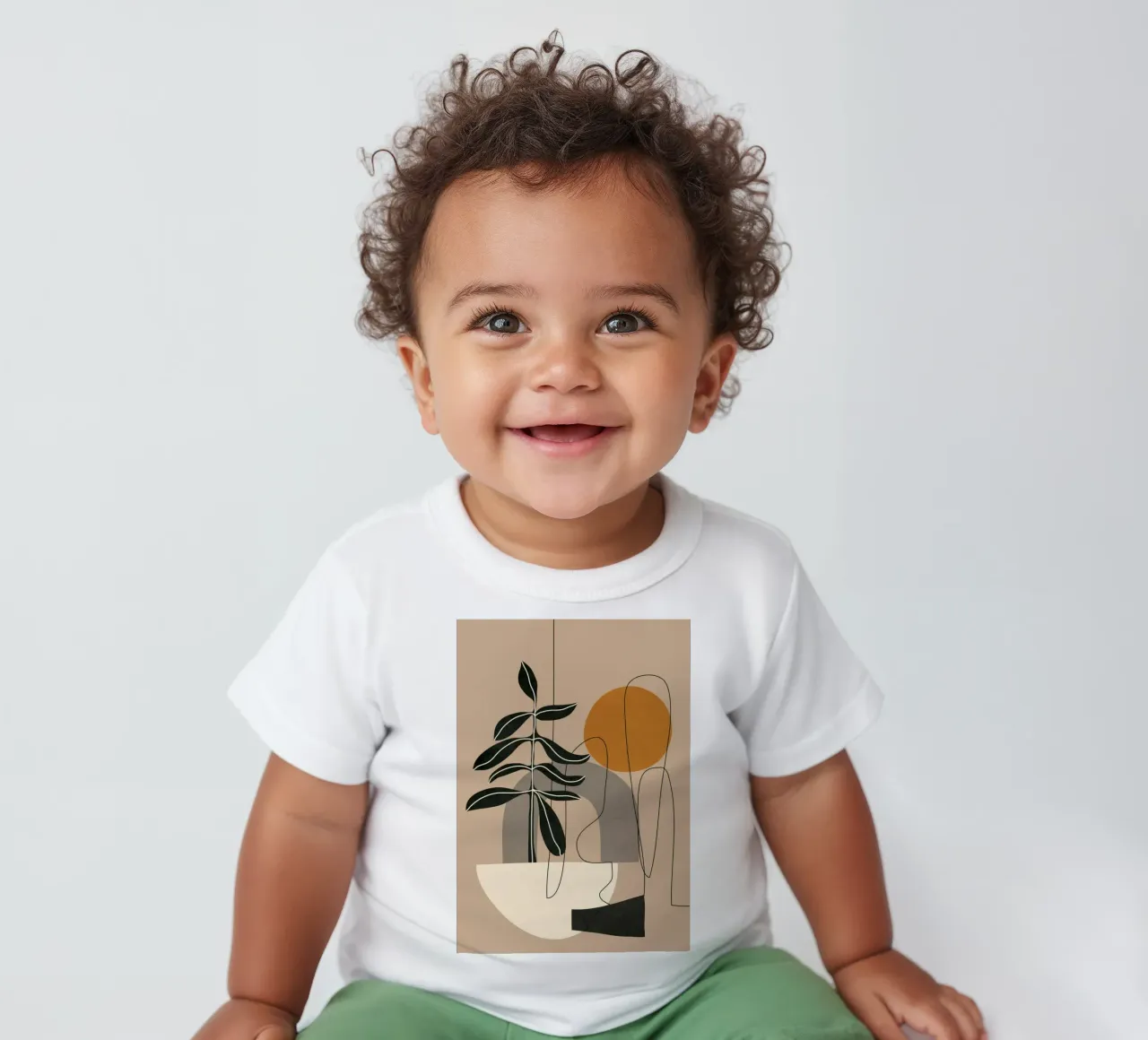 Abstract Shapes 04 camiseta de bebé de Nadjaa