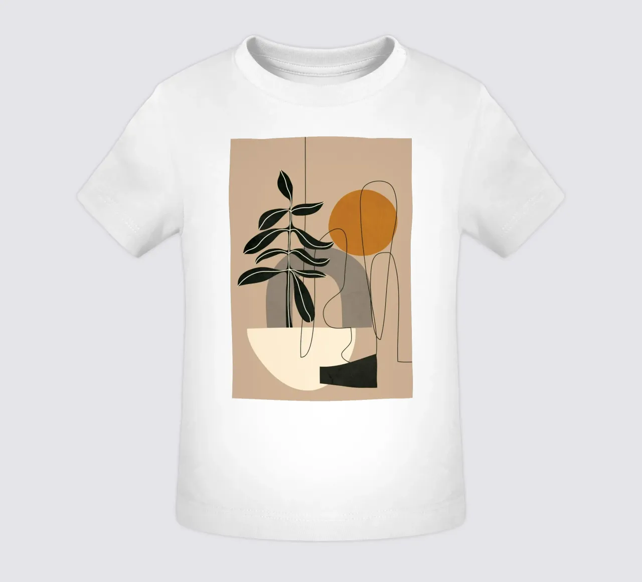 Abstract Shapes 04 camiseta de bebé de Nadjaa