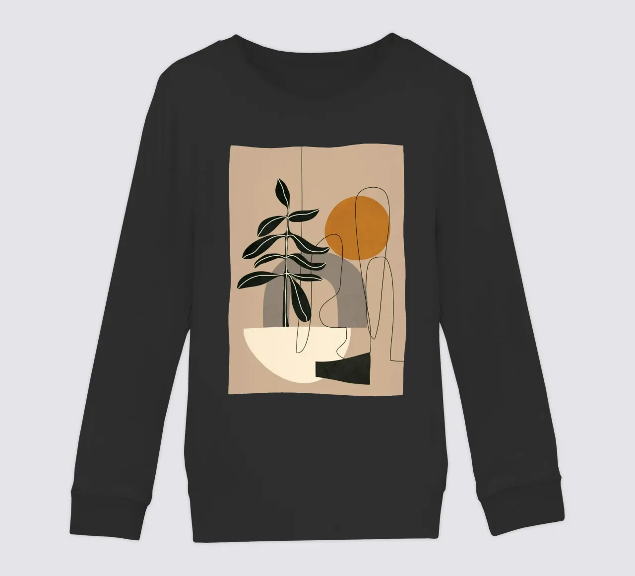 Abstract Shapes 04 felpa bambino da Nadjaa