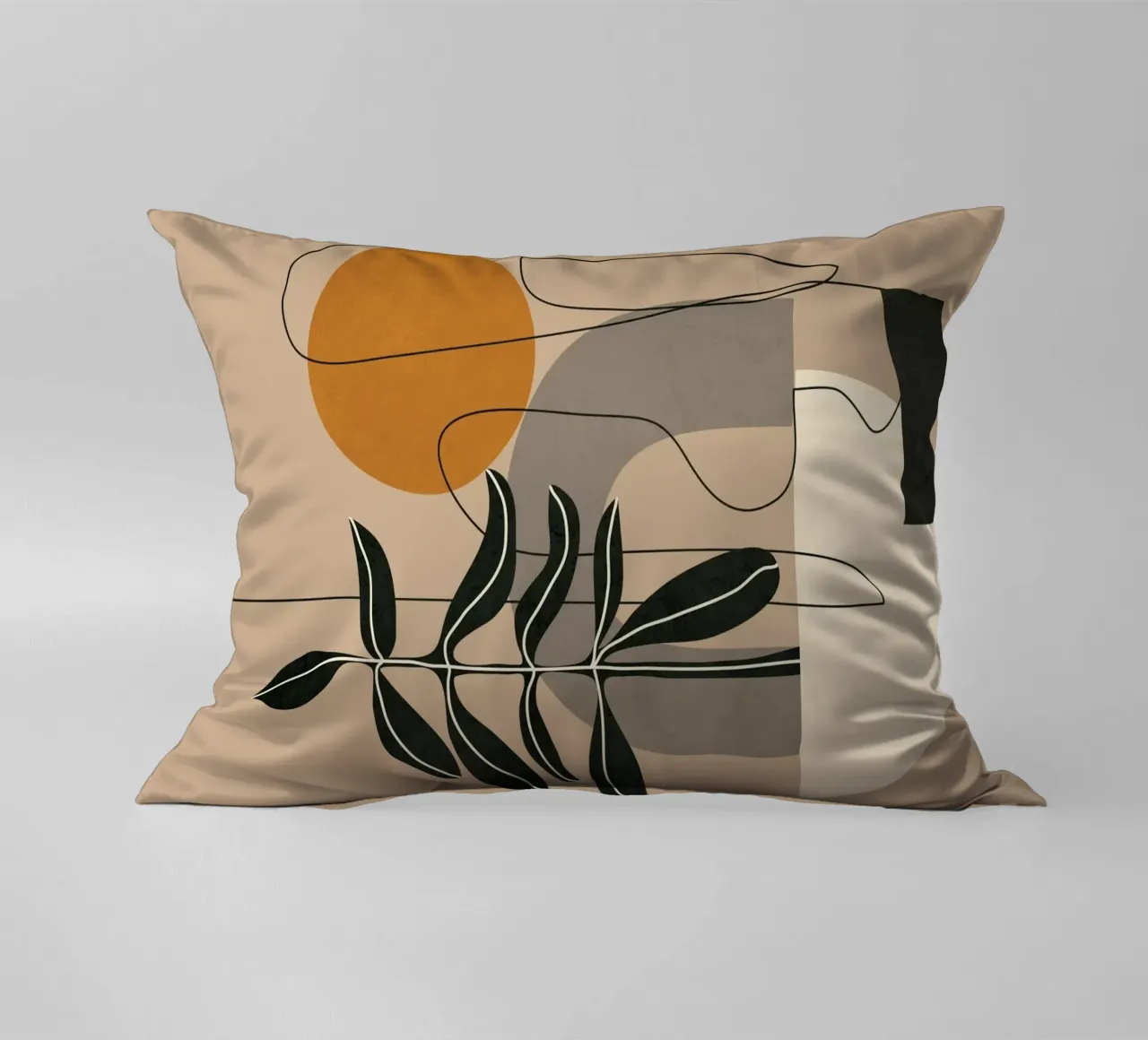 Abstract Shapes 04 Kissen von Nadjaa