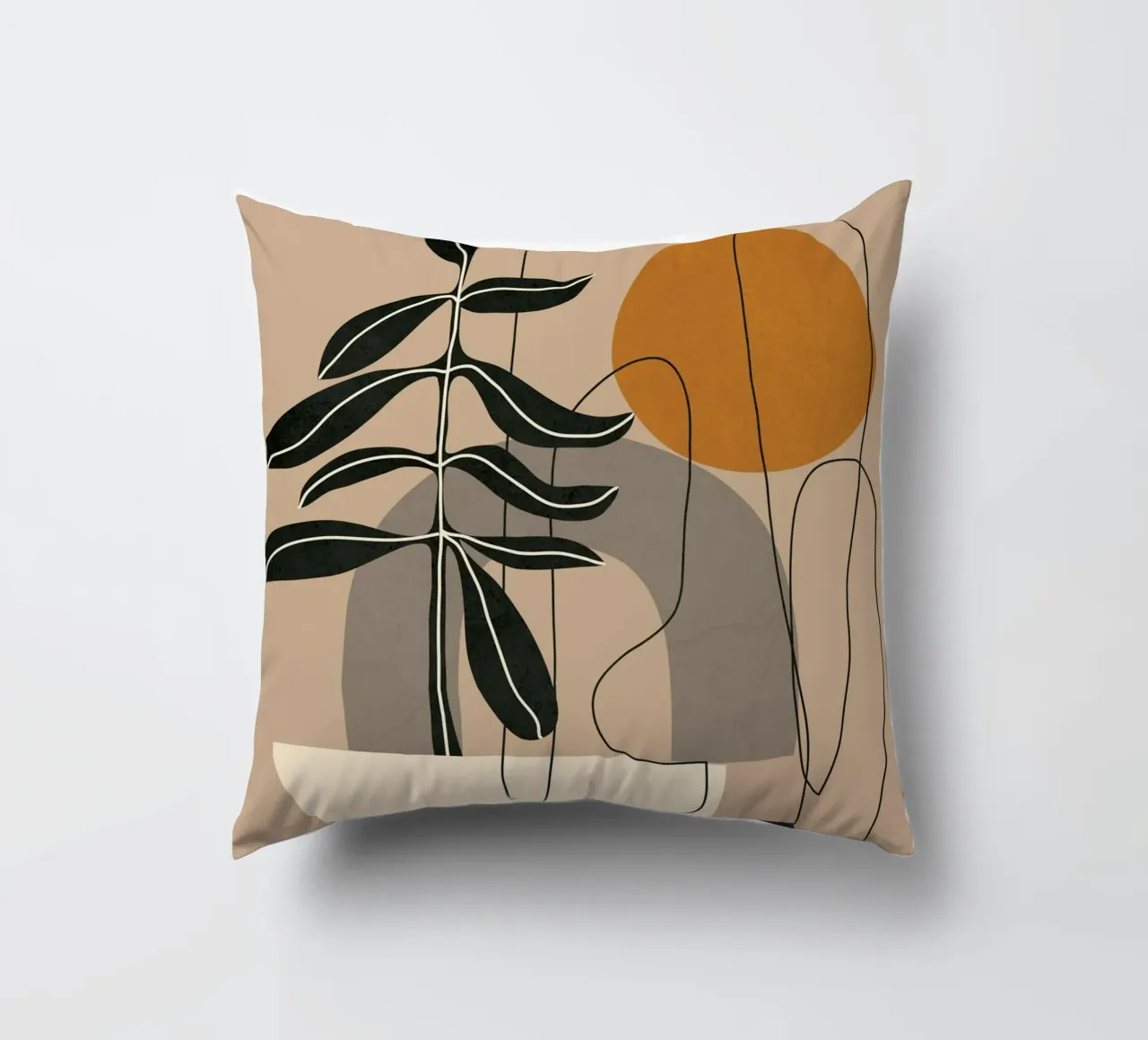 Abstract Shapes 04 cuscino da Nadjaa