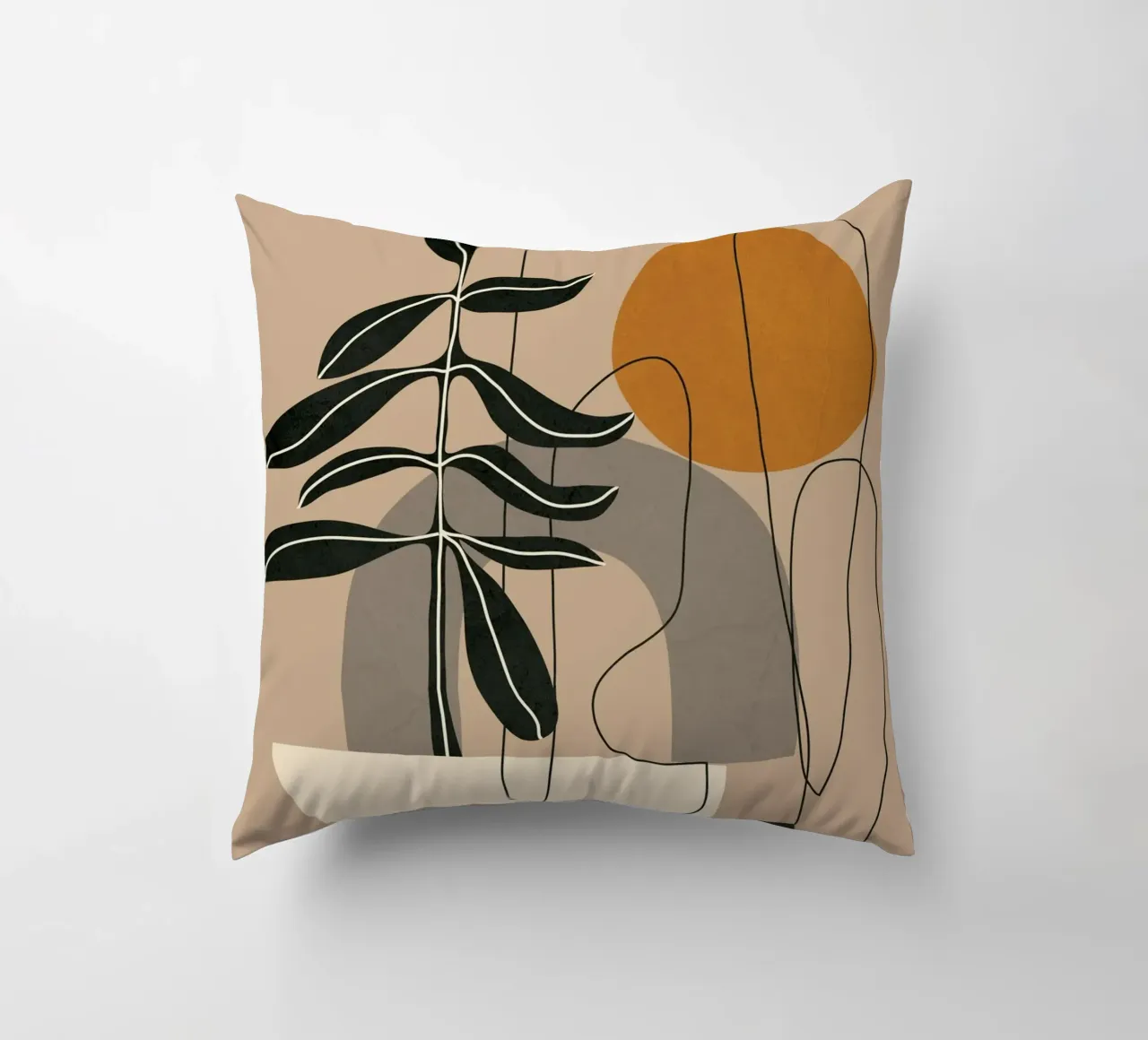 Abstract Shapes 04 cuscino da Nadjaa