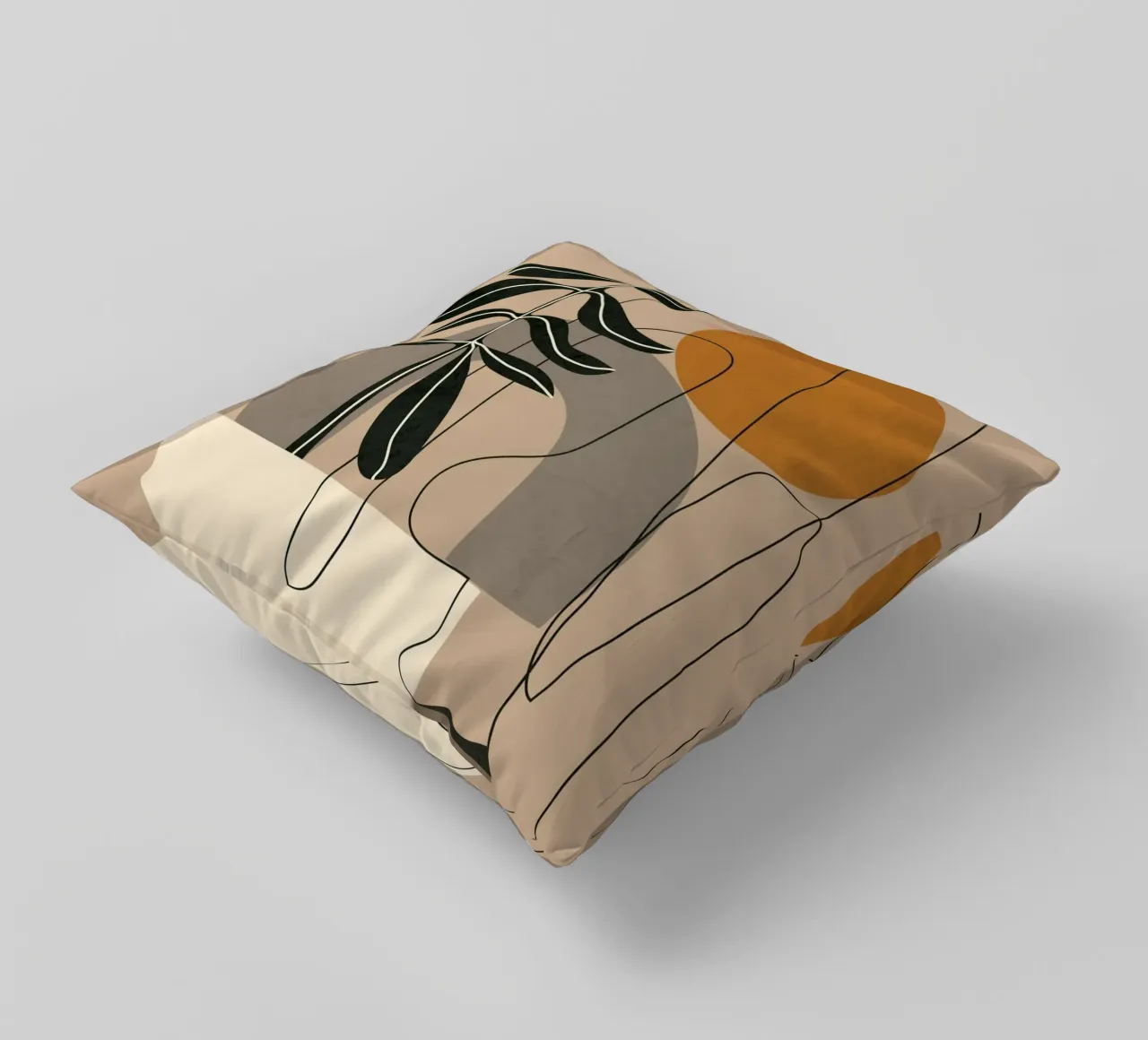 Abstract Shapes 04 cuscino da Nadjaa