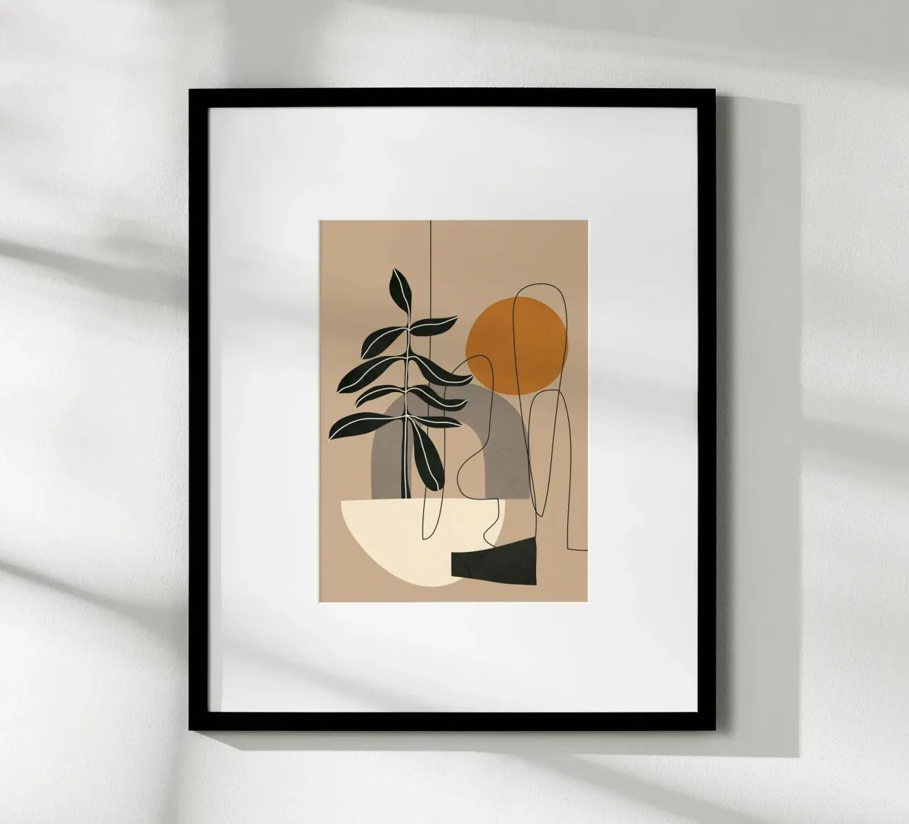 Abstract Shapes 04 carta hahnemühle da Nadjaa