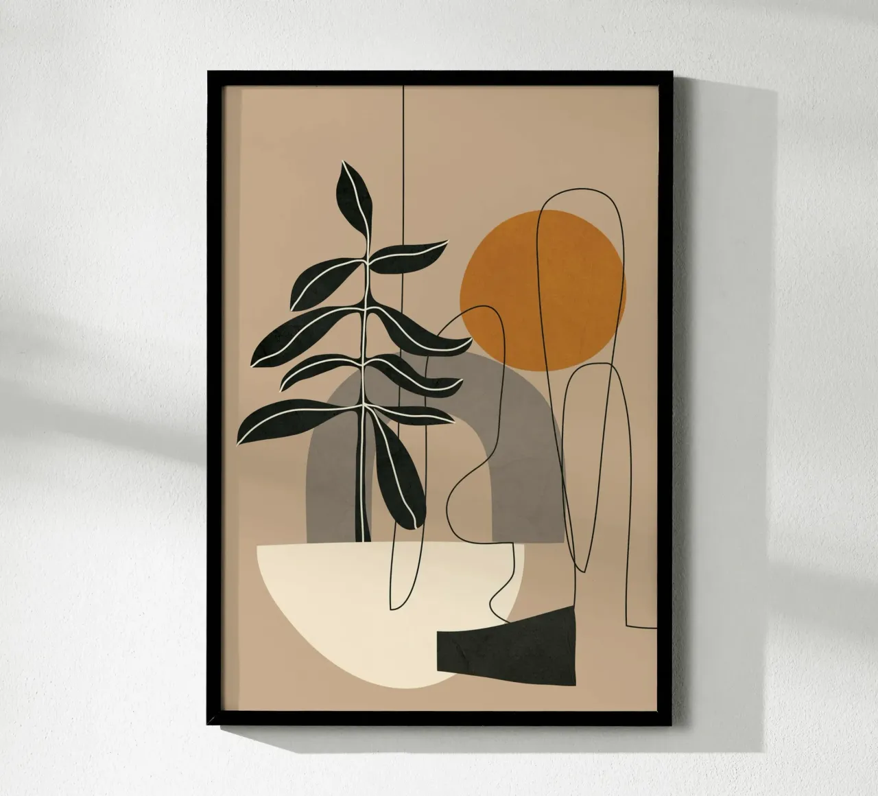 Abstract Shapes 04 carta hahnemühle da Nadjaa