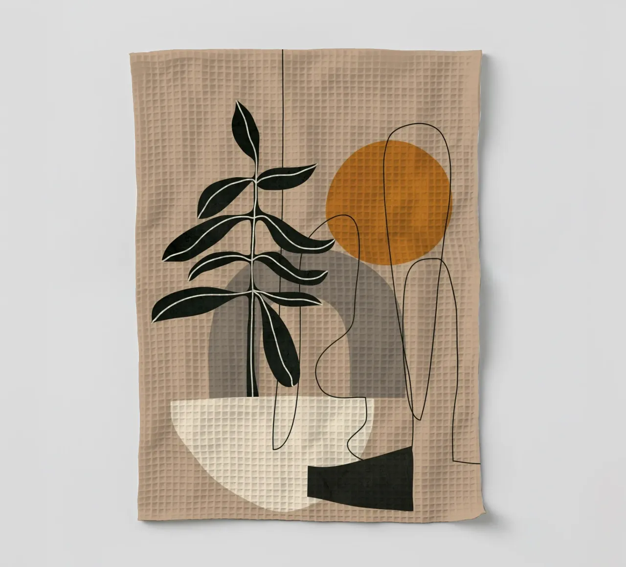 Abstract Shapes 04 torchon de Nadjaa