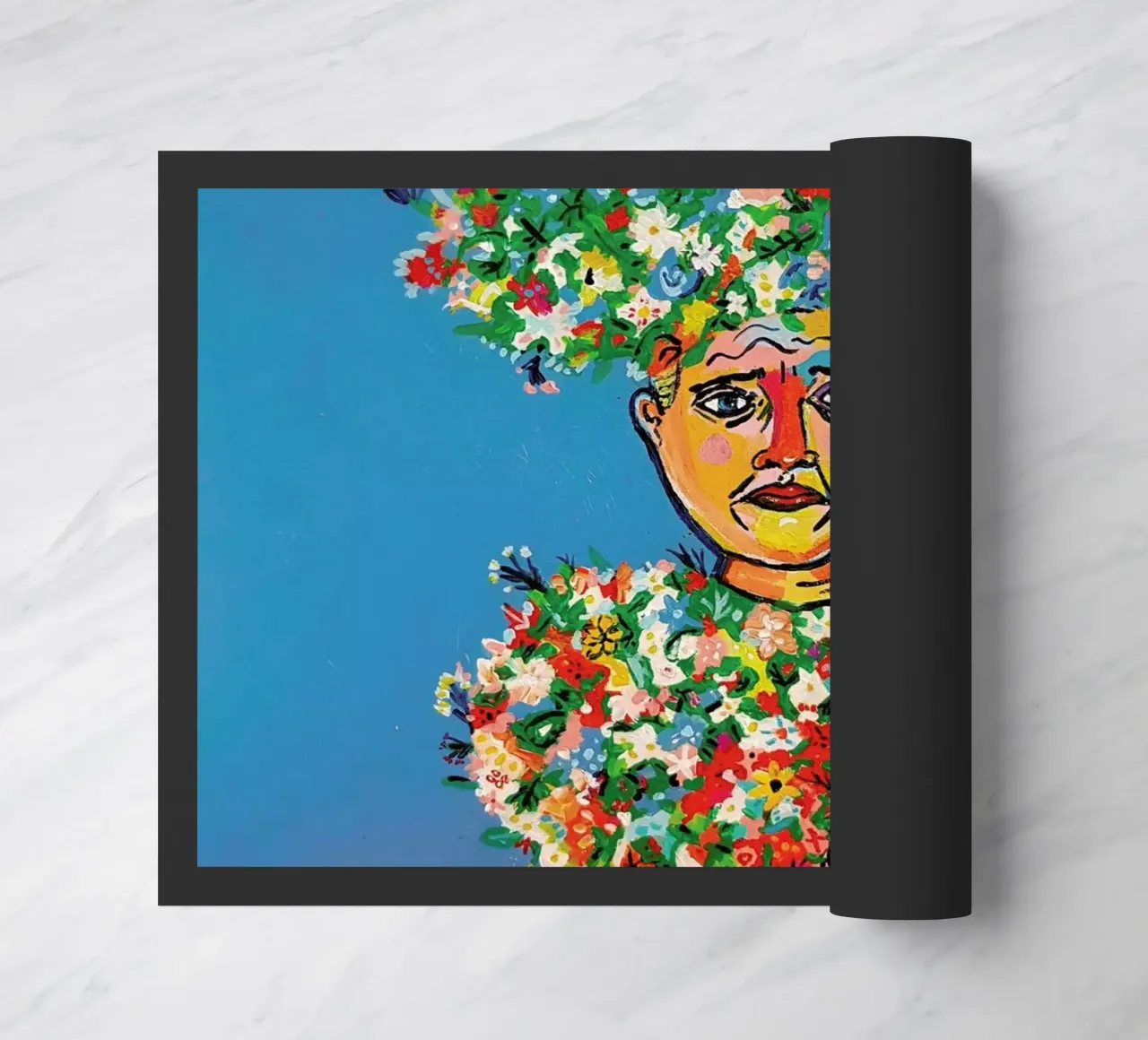 May Queen doormat by Blanca Nuñez Pozuelo