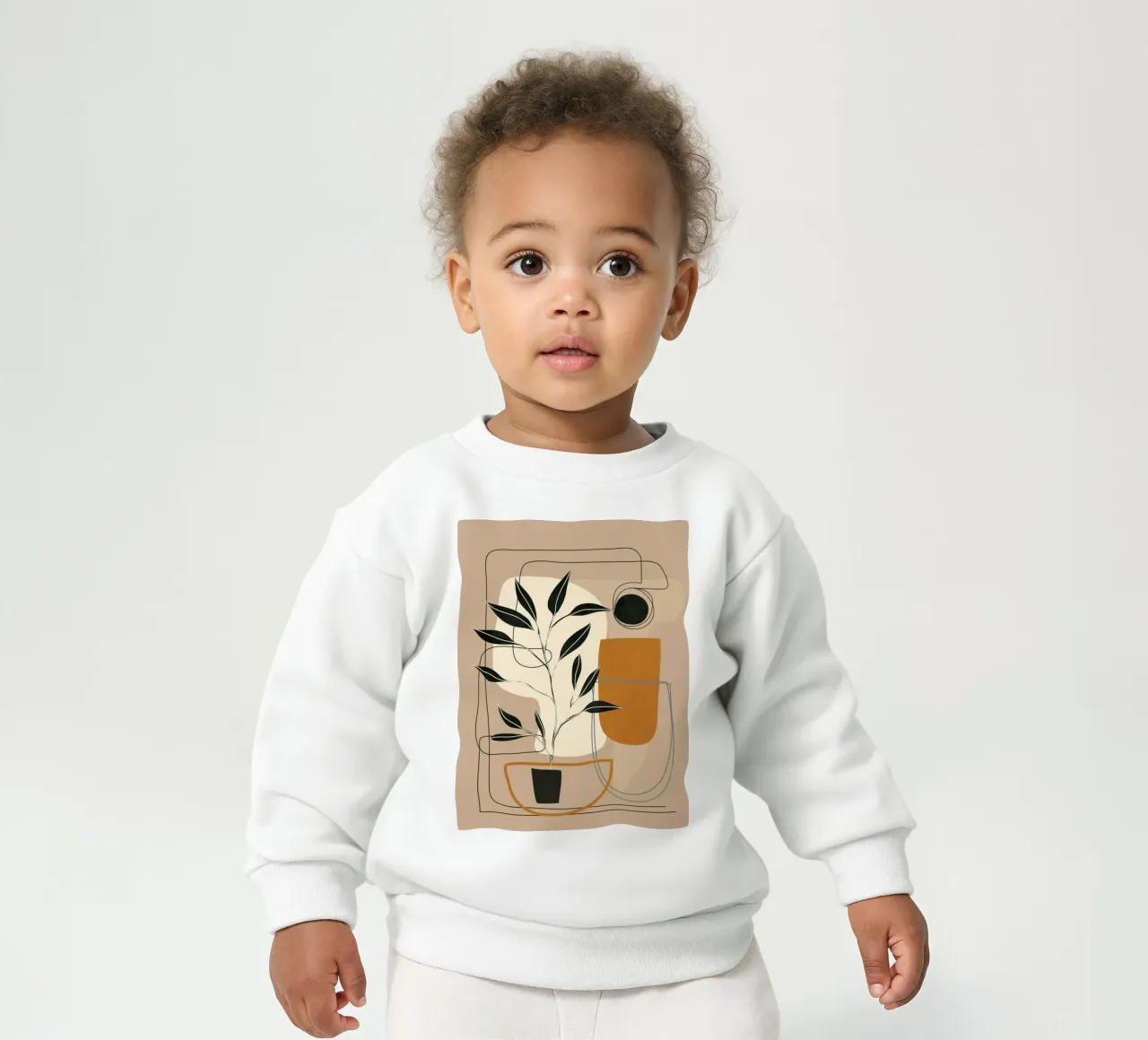 Abstract Shapes 06 Baby Sweatshirt von Nadjaa