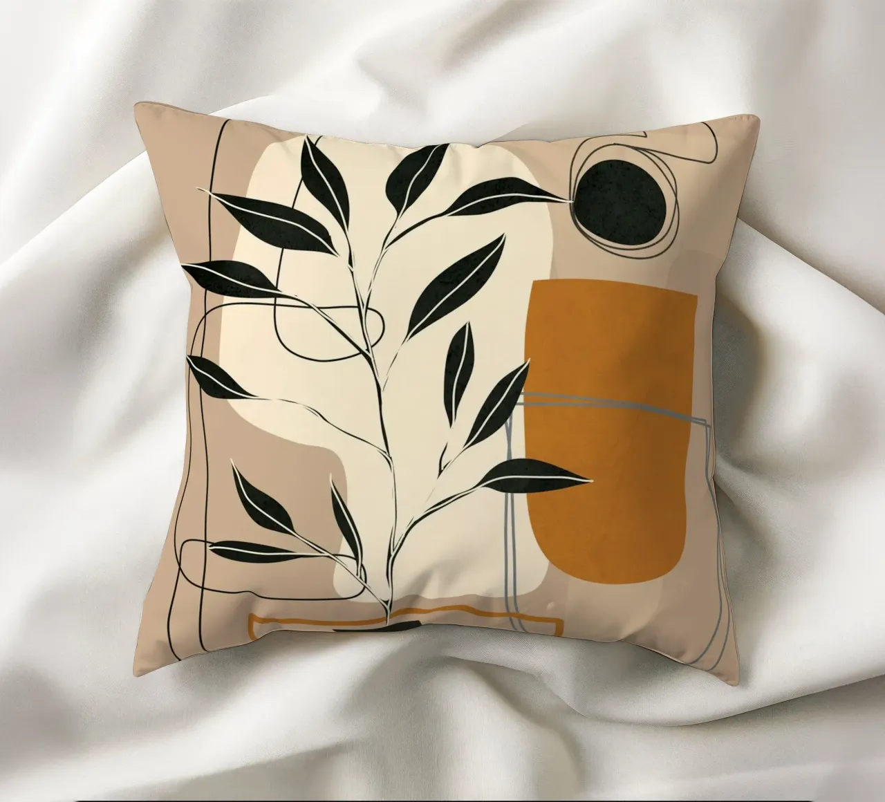 Abstract Shapes 06 cuscino da Nadjaa