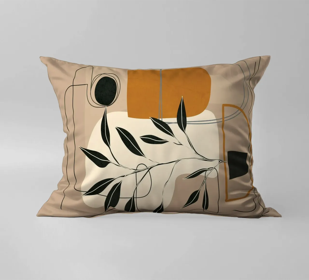 Abstract Shapes 06 Kissen von Nadjaa