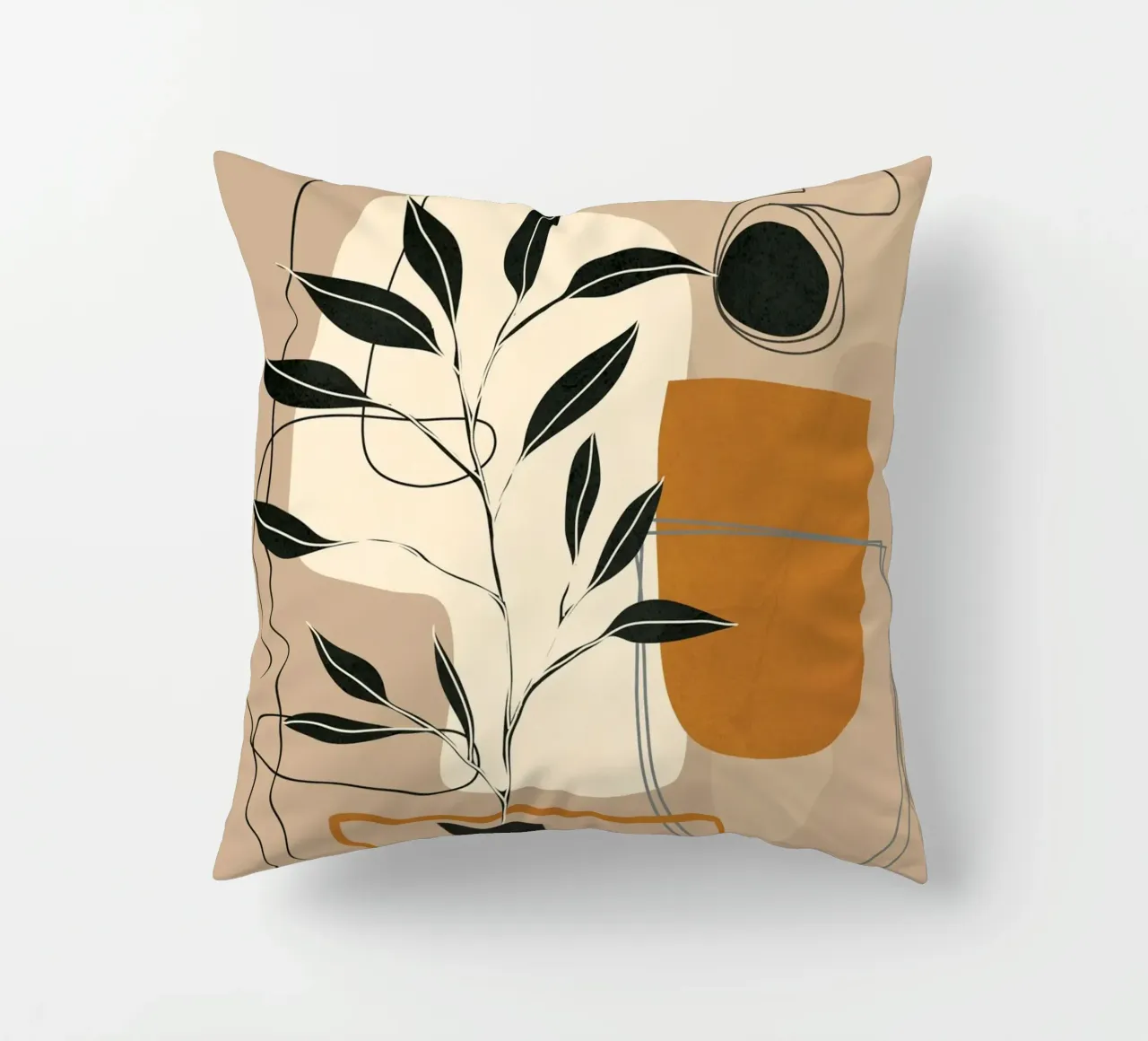 Abstract Shapes 06 Kissen von Nadjaa