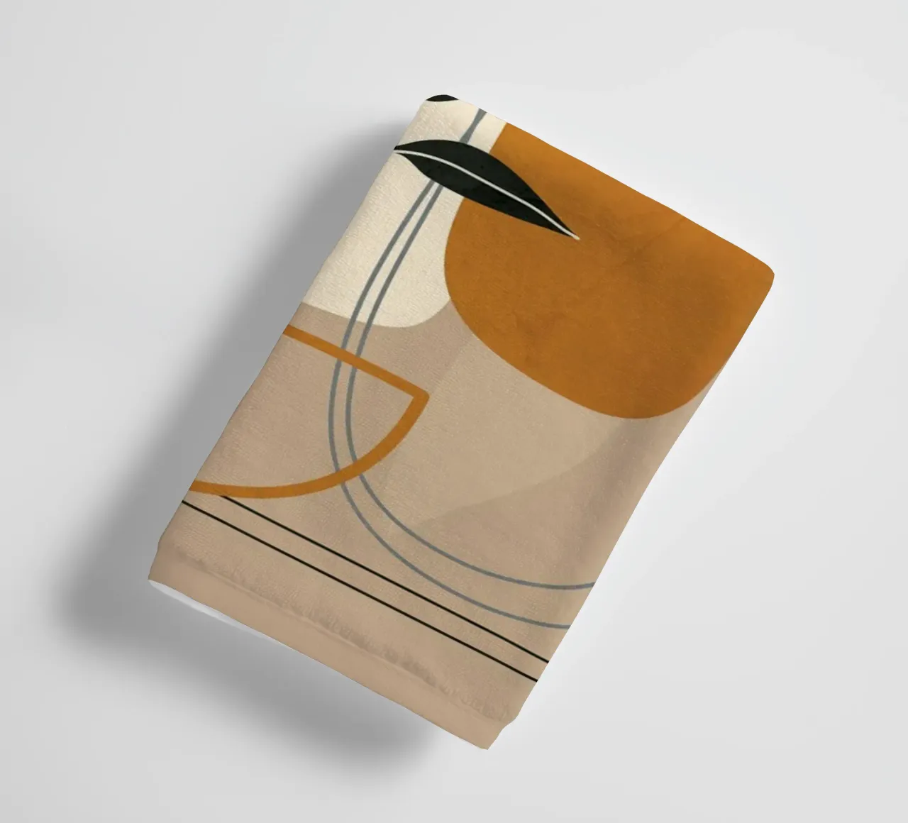 Abstract Shapes 06 asciugamano da bagno da Nadjaa