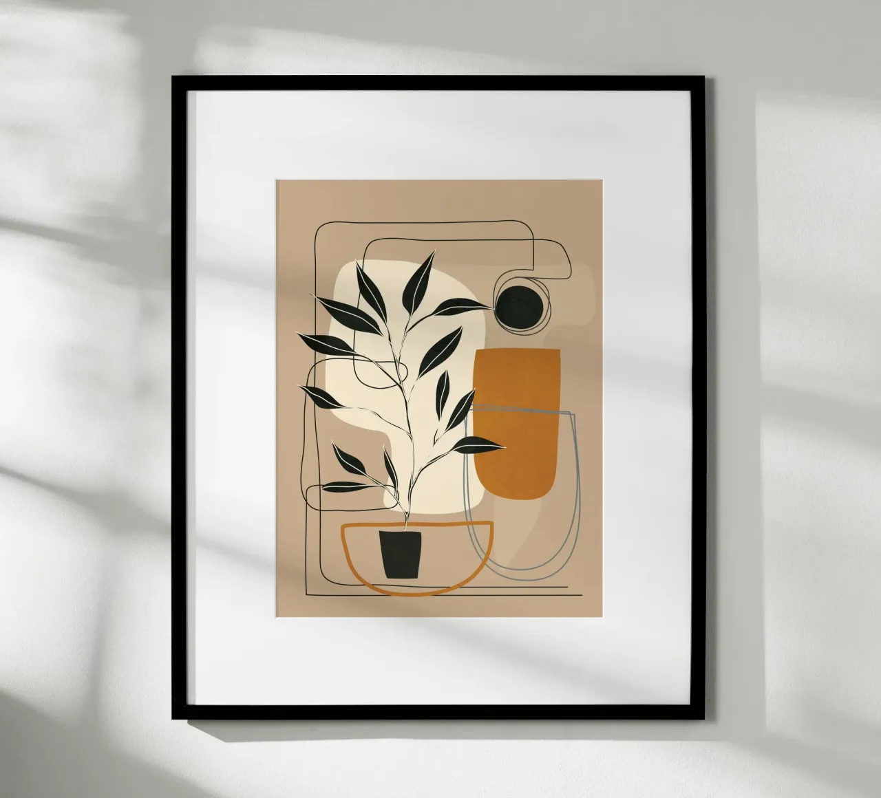 Abstract Shapes 06 carta hahnemühle da Nadjaa