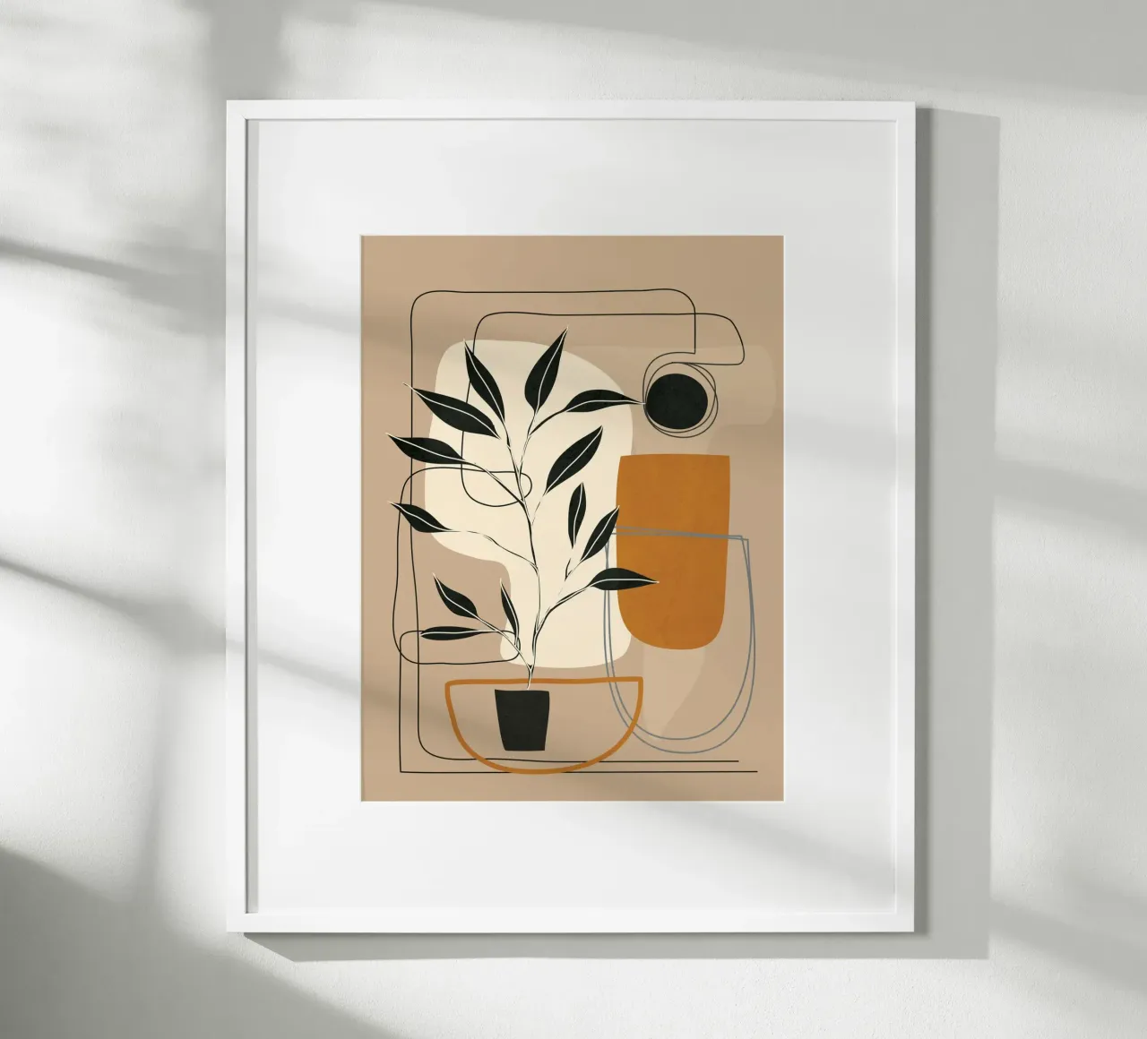 Abstract Shapes 06 carta hahnemühle da Nadjaa