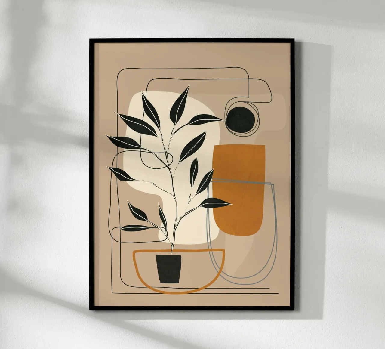 Abstract Shapes 06 carta hahnemühle da Nadjaa