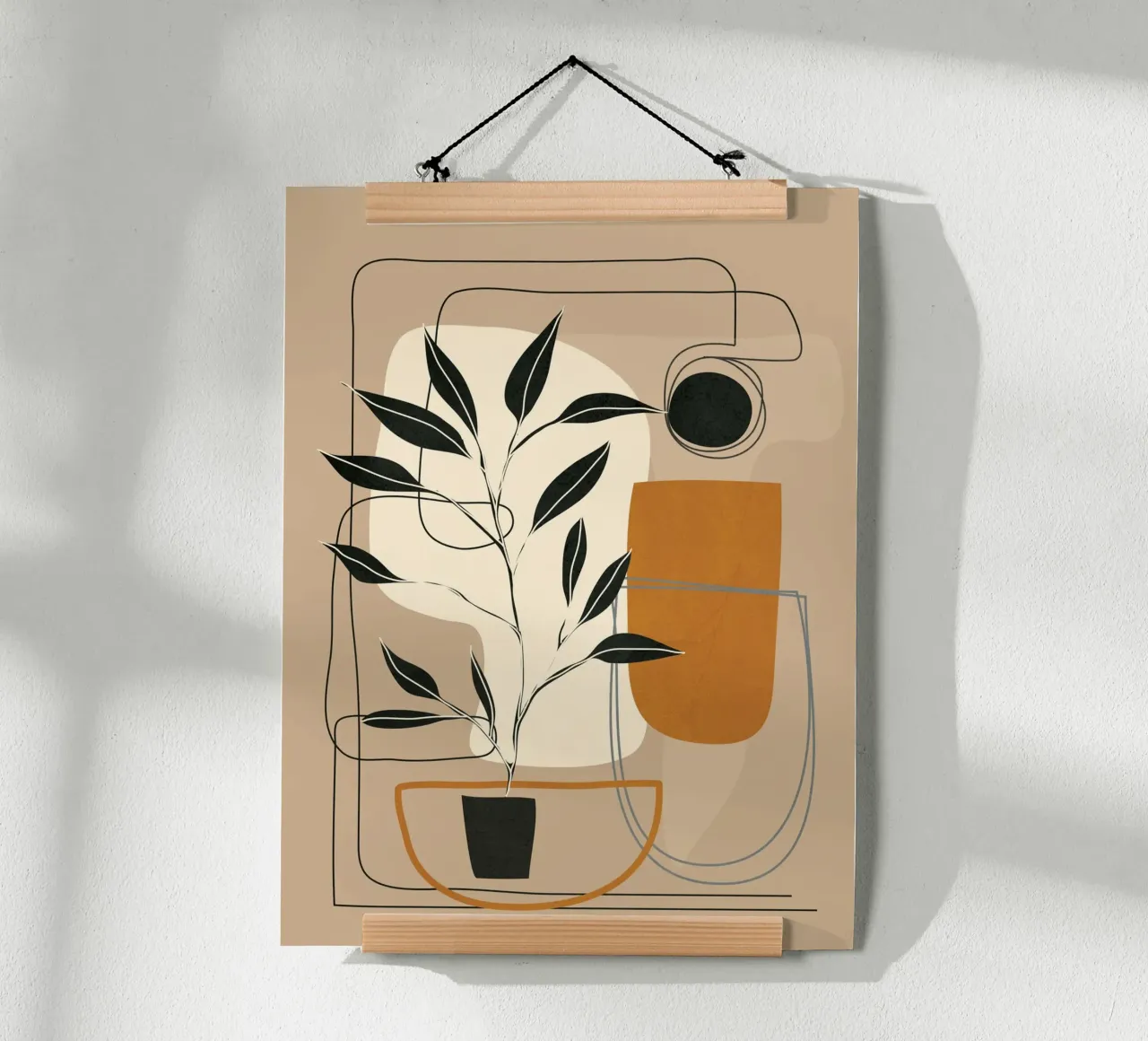 Abstract Shapes 06 carta hahnemühle da Nadjaa