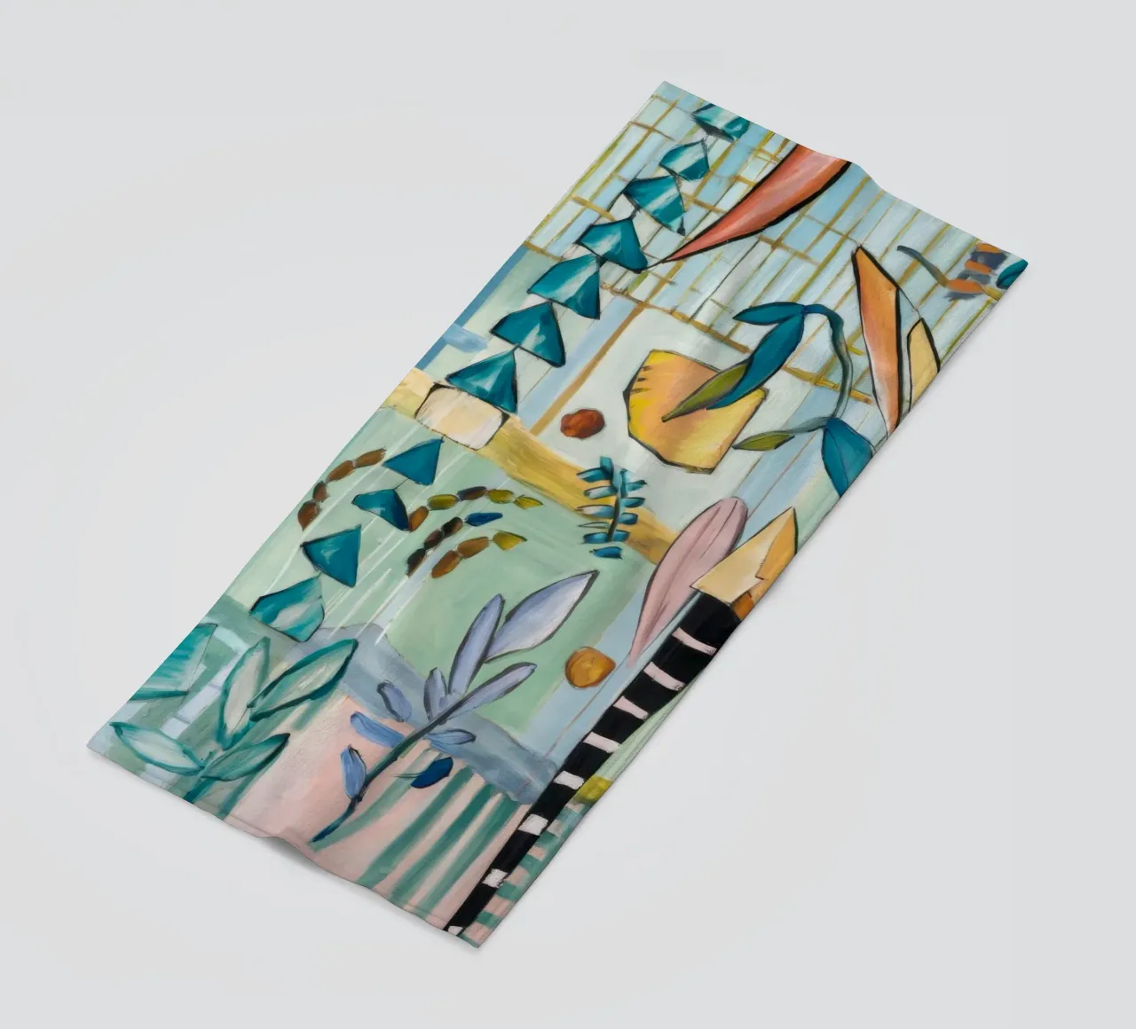 Tropical Symphony beach towel by Beach Palette