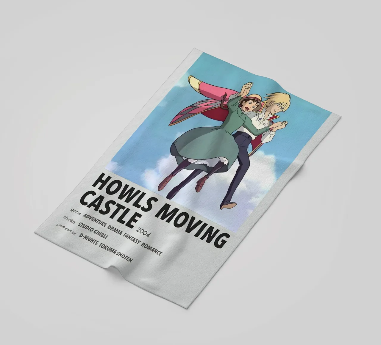 HOWLS MOVING CASTLE 2004 telo mare da Totoya