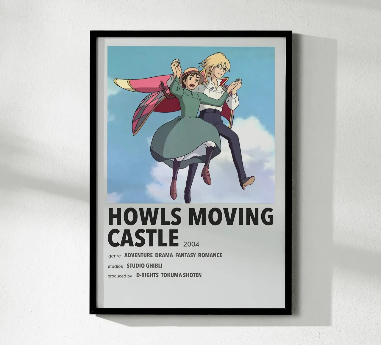 HOWLS MOVING CASTLE 2004 poster da Totoya