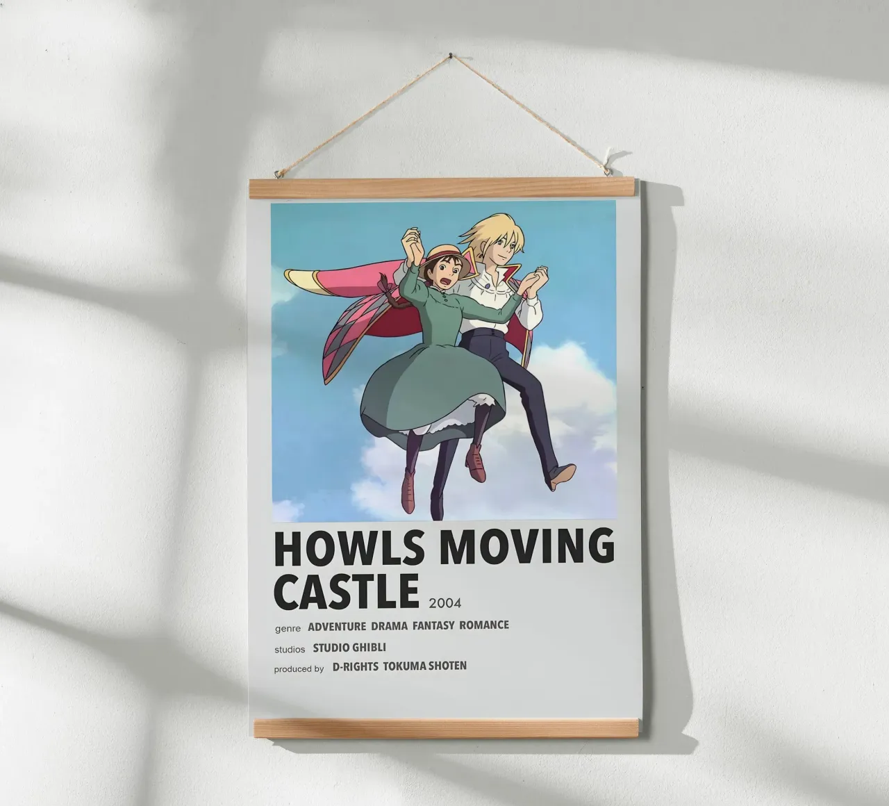 HOWLS MOVING CASTLE 2004 poster da Totoya