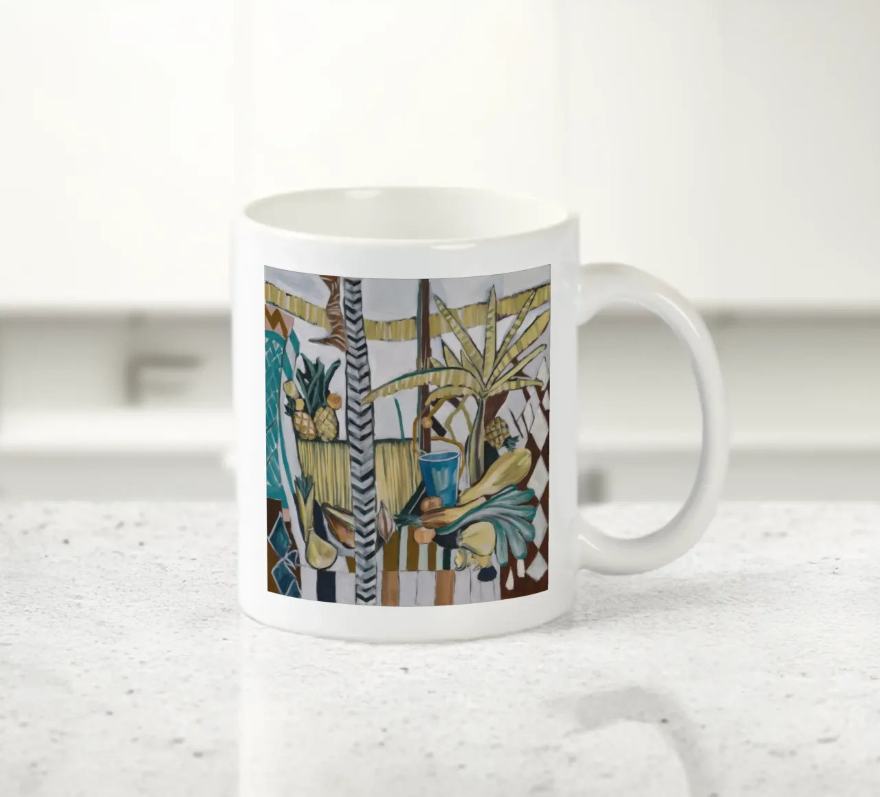 Armonia astratta tazza in ceramica da Beach Palette