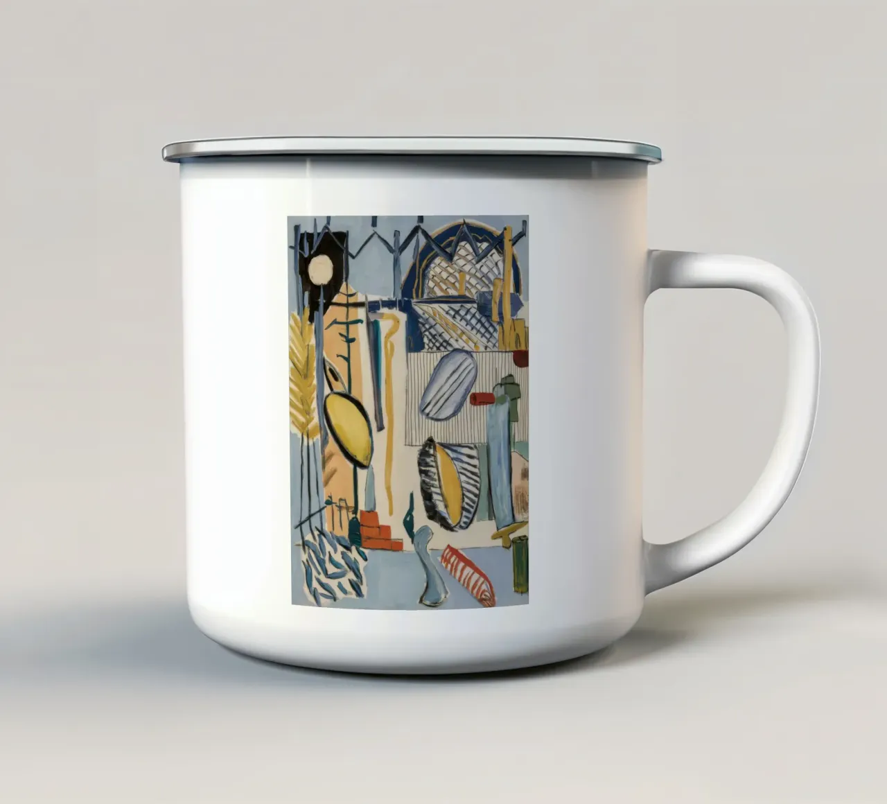 Oasi urbana tazza in smalto da Beach Palette