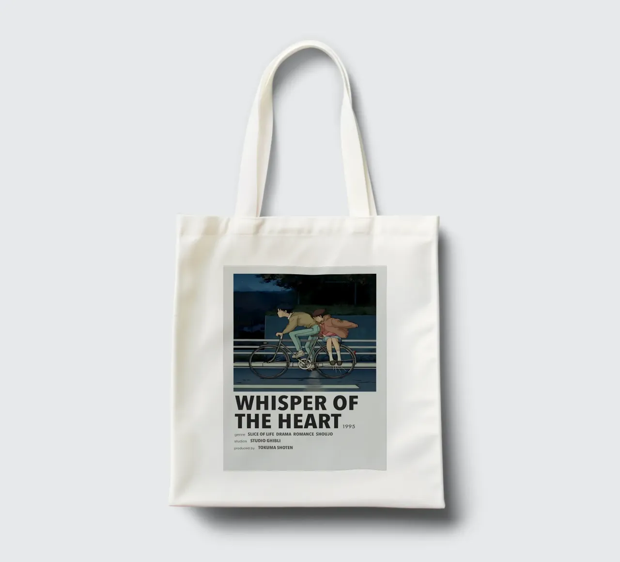WHISPER OF THE HEART.1995 Jutebeutel von Totoya
