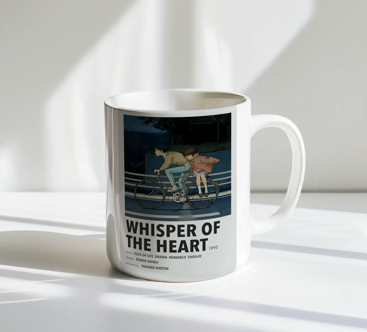 WHISPER OF THE HEART.1995 tazza in ceramica da Totoya