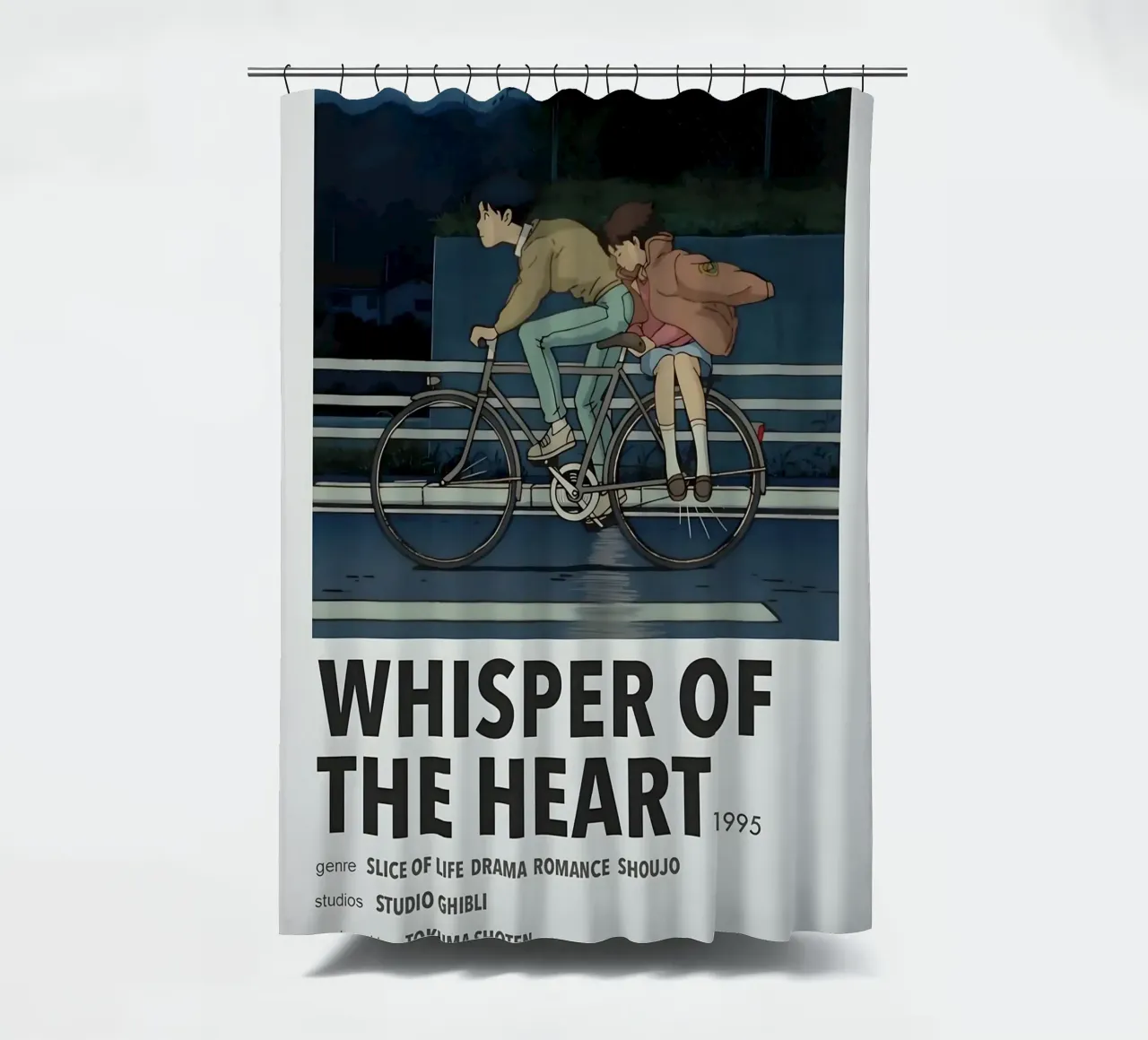 WHISPER OF THE HEART.1995 tenda da doccia da Totoya